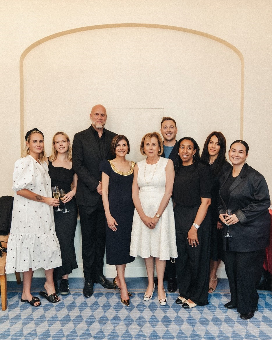 S.E. Mme Evelyne Genta avec le CEO de Grace de Monaco et l’équipe évènementielle